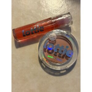 Lottie London Roller Glaze, color changing Nourish lip oil & Ombré Blush Serene